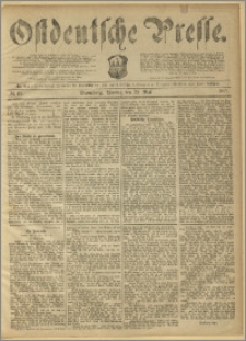 Ostdeutsche Presse. J. 11, 1887, nr 117
