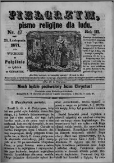 Pielgrzym, pismo religijne dla ludu 1871 nr 47