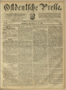 Ostdeutsche Presse. J. 11, 1887, nr 122