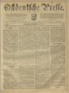 Ostdeutsche Presse. J. 11, 1887, nr 124