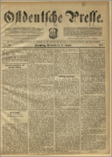 Ostdeutsche Presse. J. 11, 1887, nr 202