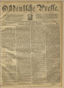 Ostdeutsche Presse. J. 11, 1887, nr 203