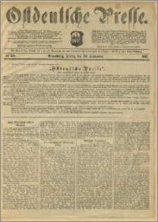 Ostdeutsche Presse. J. 11, 1887, nr 228