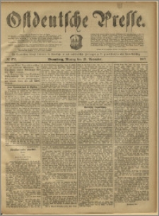 Ostdeutsche Presse. J. 11, 1887, nr 272