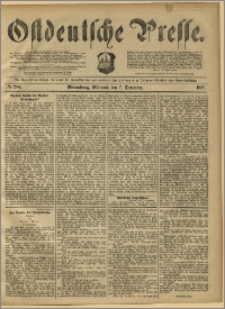 Ostdeutsche Presse. J. 11, 1887, nr 286
