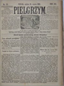 Pielgrzym, pismo religijne dla ludu 1881 nr 33