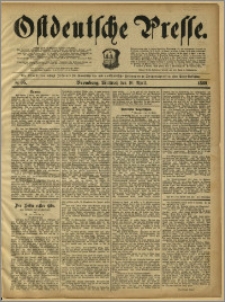 Ostdeutsche Presse. J. 13, 1889, nr 85