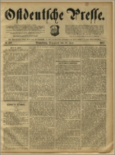 Ostdeutsche Presse. J. 13, 1889, nr 137