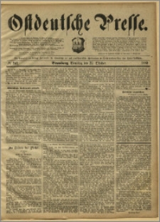 Ostdeutsche Presse. J. 13, 1889, nr 247