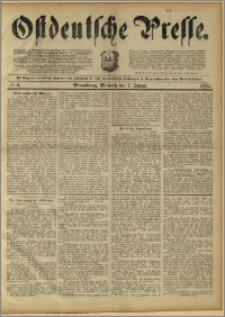 Ostdeutsche Presse. J. 15, 1891, nr 5