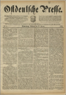 Ostdeutsche Presse. J. 15, 1891, nr 17