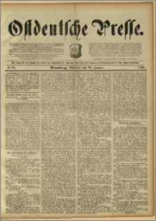 Ostdeutsche Presse. J. 15, 1891, nr 23