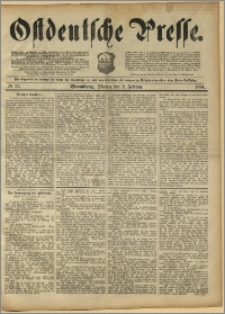 Ostdeutsche Presse. J. 15, 1891, nr 27