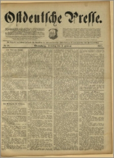 Ostdeutsche Presse. J. 15, 1891, nr 28