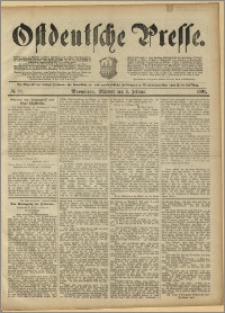 Ostdeutsche Presse. J. 15, 1891, nr 29