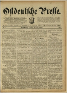 Ostdeutsche Presse. J. 15, 1891, nr 37