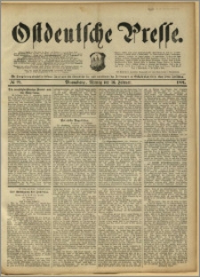 Ostdeutsche Presse. J. 15, 1891, nr 39