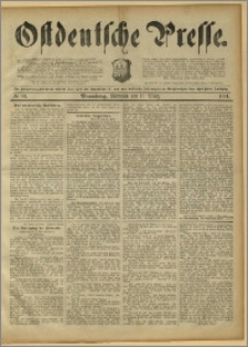 Ostdeutsche Presse. J. 15, 1891, nr 59