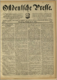 Ostdeutsche Presse. J. 15, 1891, nr 65