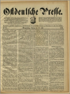 Ostdeutsche Presse. J. 15, 1891, nr 160