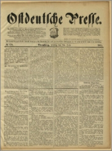 Ostdeutsche Presse. J. 15, 1891, nr 170