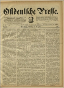 Ostdeutsche Presse. J. 15, 1891, nr 173