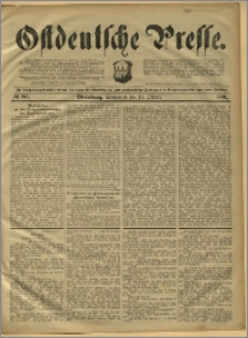 Ostdeutsche Presse. J. 15, 1891, nr 237