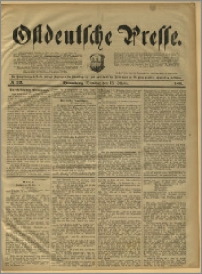 Ostdeutsche Presse. J. 15, 1891, nr 239