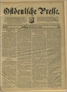 Ostdeutsche Presse. J. 15, 1891, nr 242