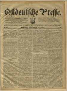 Ostdeutsche Presse. J. 15, 1891, nr 247