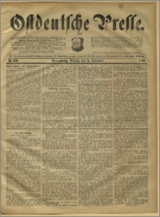 Ostdeutsche Presse. J. 15, 1891, nr 256