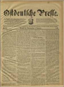 Ostdeutsche Presse. J. 15, 1891, nr 257