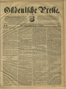 Ostdeutsche Presse. J. 15, 1891, nr 261