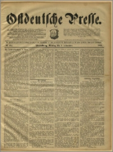 Ostdeutsche Presse. J. 15, 1891, nr 262