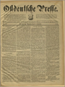 Ostdeutsche Presse. J. 15, 1891, nr 269