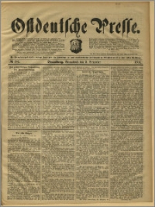 Ostdeutsche Presse. J. 15, 1891, nr 285