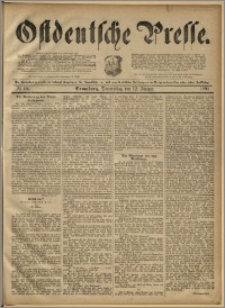 Ostdeutsche Presse. J. 17, 1893, nr 10