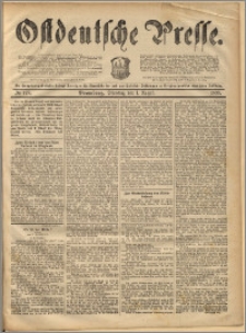 Ostdeutsche Presse. J. 17, 1893, nr 178