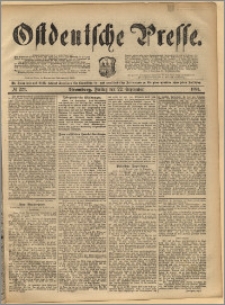 Ostdeutsche Presse. J. 17, 1893, nr 223