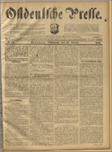 Ostdeutsche Presse. J. 21, 1897, nr 98