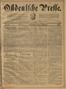 Ostdeutsche Presse. J. 22, 1898, nr 39