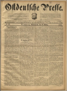 Ostdeutsche Presse. J. 22, 1898, nr 57