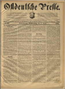 Ostdeutsche Presse. J. 22, 1898, nr 126