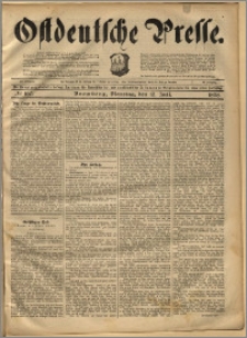 Ostdeutsche Presse. J. 22, 1898, nr 160