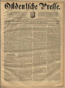 Ostdeutsche Presse. J. 22, 1898, nr 185