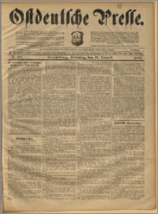 Ostdeutsche Presse. J. 22, 1898, nr 195
