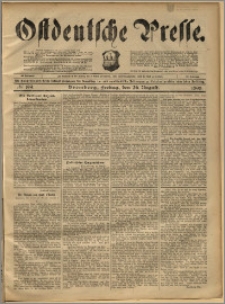 Ostdeutsche Presse. J. 22, 1898, nr 199