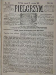 Pielgrzym, pismo religijne dla ludu 1881 nr 42