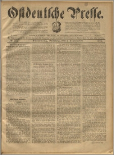 Ostdeutsche Presse. J. 22, 1898, nr 207
