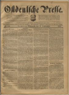 Ostdeutsche Presse. J. 22, 1898, nr 221